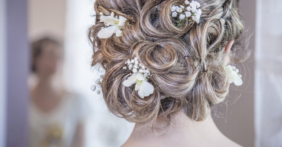 Incorporating Ribbons and Fabrics into Your Bohemian Down Wedding Hairstyle